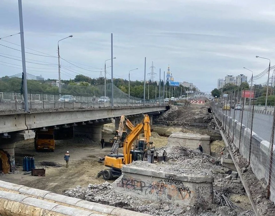 Срединную часть минаевского моста демонтировали полностью
