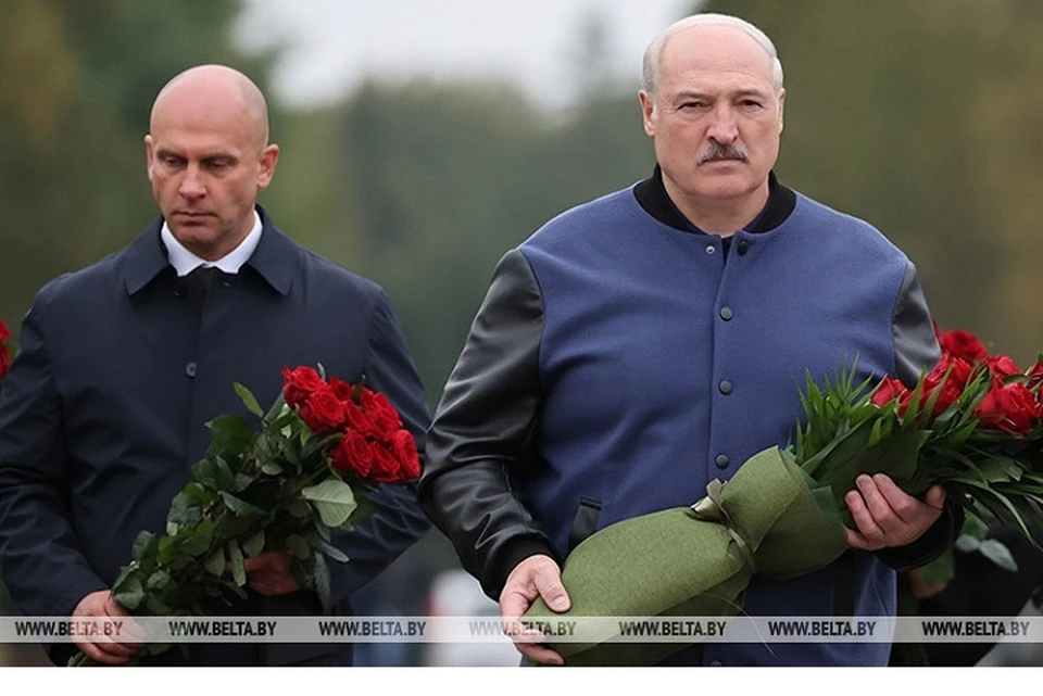 Лукашенко в "Хатыни" сказал, что воевать белорусы будут только тогда, когда придется защищать свой дом и землю. Фото: president.gov.by