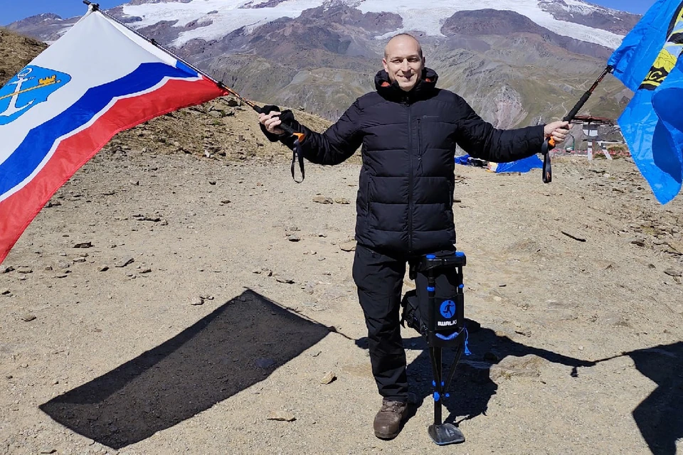 Вадим не смог дойти до самой вершины полкилометра, но зато взял высоту 5100 метров. Фото: предоставлено героем публикации