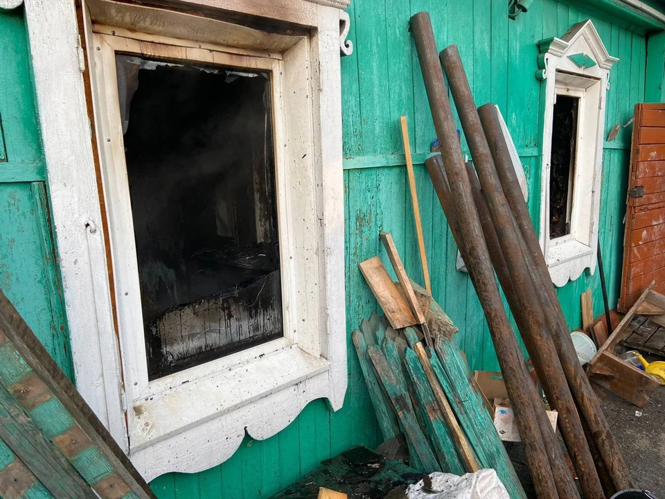 В ночь на 4 октября в огне погиб мужчина. Фото: пресс-служба прокуратуры Томской области