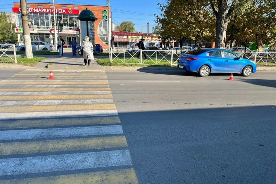 В результате аварии пешеход получила множество телесных повреждений. Фото: Отдел пропаганды ГИБДД
