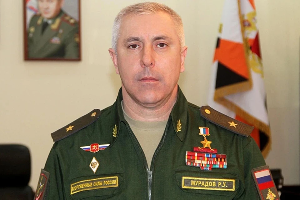 Герой России, генерал-майор Рустам Мурадов