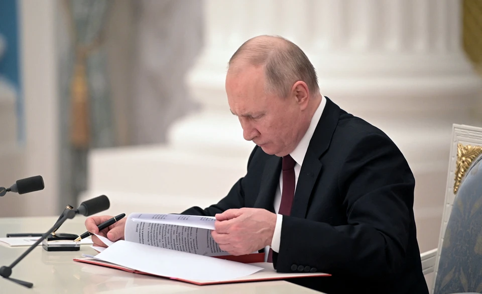 Путин подписал указ о создании нового оператора для проекта "Сахалин - 1"