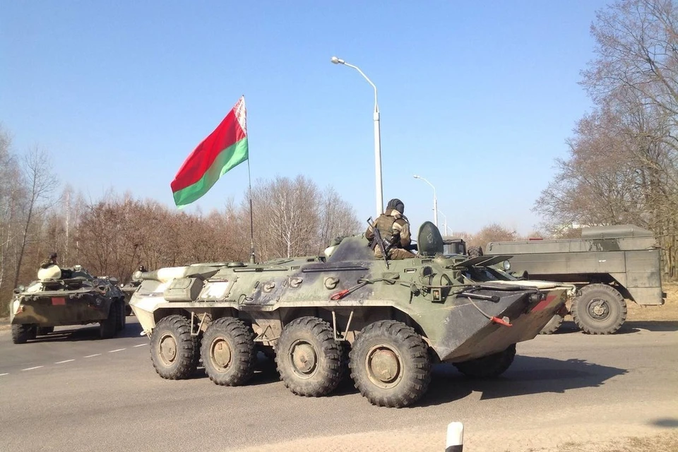 Мэр Бреста предупредил жителей о движении военной техники в городе 11 октября. Фото: телеграм-канал Александра Рогачука