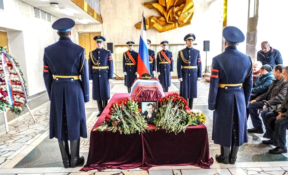 В Конаковском районе простились с погибшим в ходе СВО Виктором Глебовым Фото: администрация Конаковского района