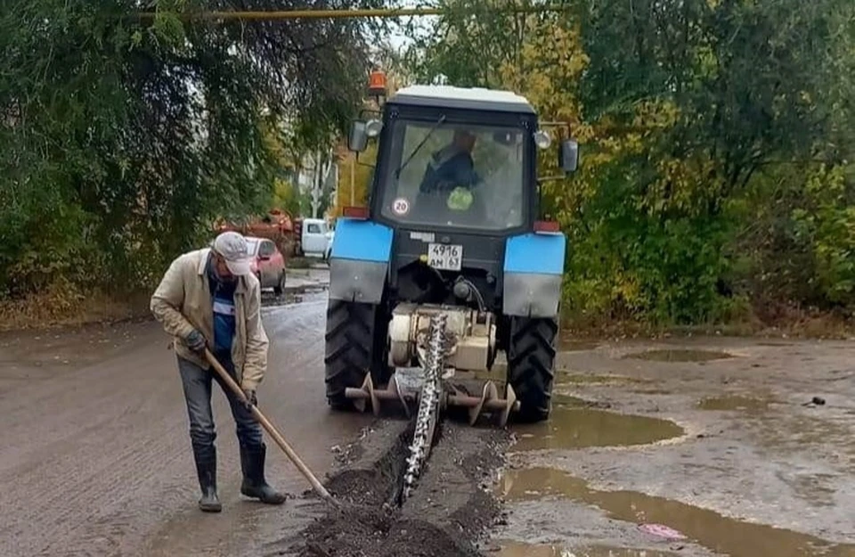 Специалисты приступили к строительству нового коллектора