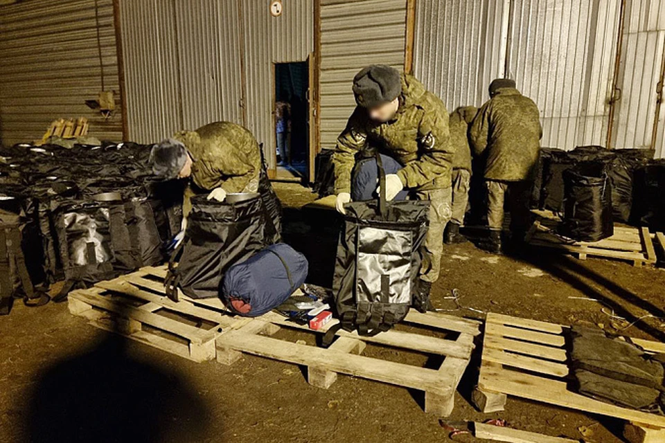 Тульским военным в зоне СВО отправили очередную партию посылок