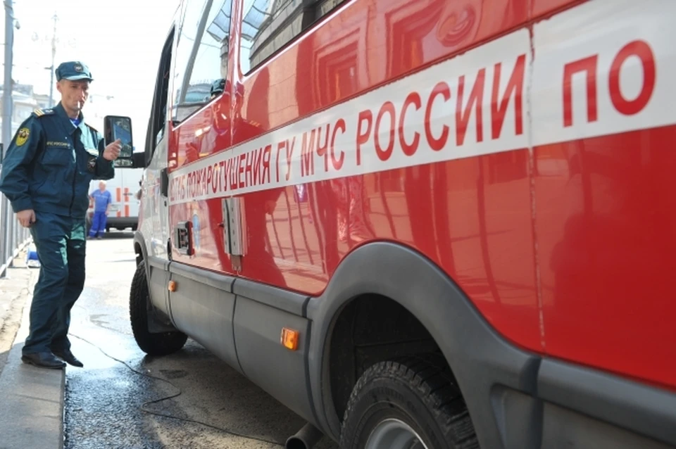 В Новороссийске загорелась городская свалка.