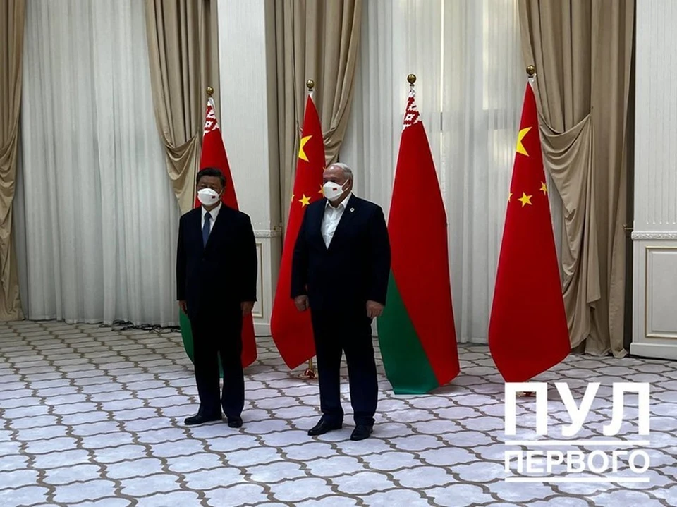 Встреча с председателем КНР. Фото: телеграм-канал "Пул Первого"