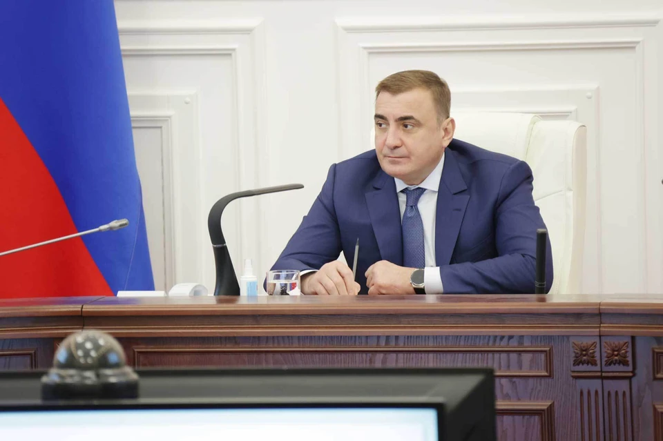 Губернатор Алексей Дюмин подписал указ о готовности Тульской области принять и разместить жителей приграничных регионов России. Фото: пресс-служба правительства Тульской области.