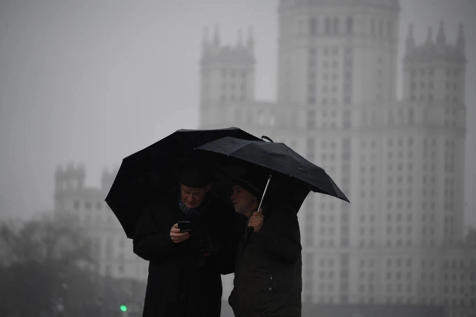 В Москве ожидается небольшой дождь и до +7 градусов