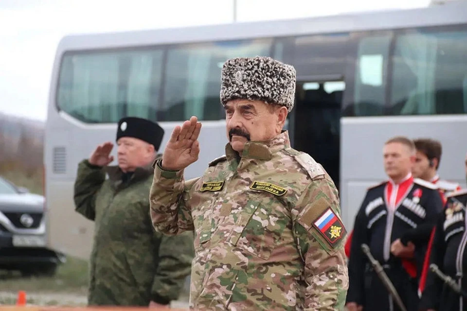 Казаки-добровольцы на протяжении двух недель проходили подготовки. Фото: пресс-служба администрации Краснодарского края