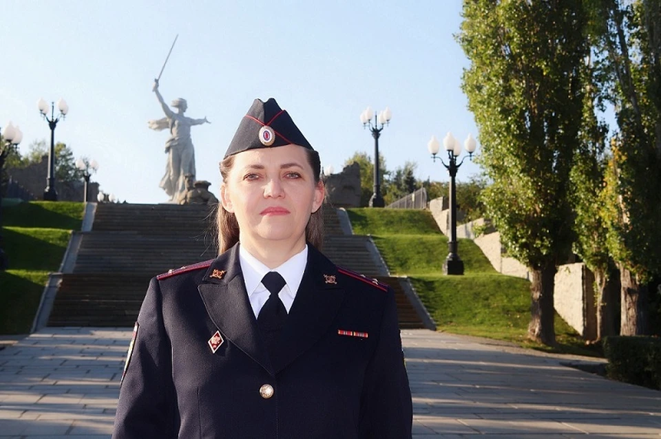 Наталья Вдовина - участковый из Центрального района Волгограда.