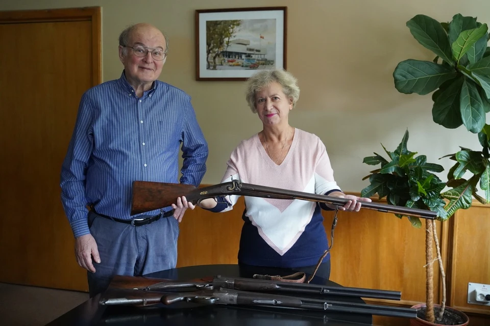 Музей Алабина впервые в истории получил в подарок такое уникальное оружие