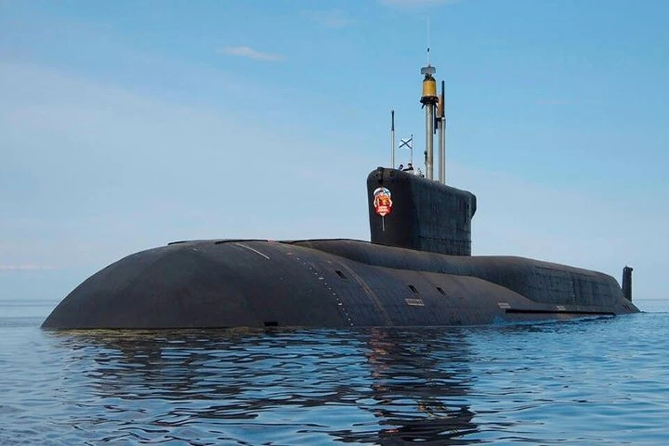 АПЛ «Генералиссимус Суворов» поразила цель баллистической ракетой «Булава» на полигоне Кура Фото: пресс-служба Минобороны России