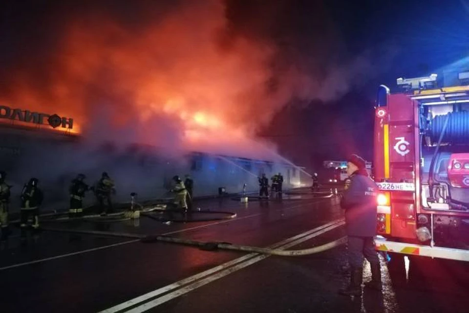 Очевидец рассказал, как люди спасались из горящего ночного клуба "Полигон" в Костроме / Фото: МЧС по Костромской области