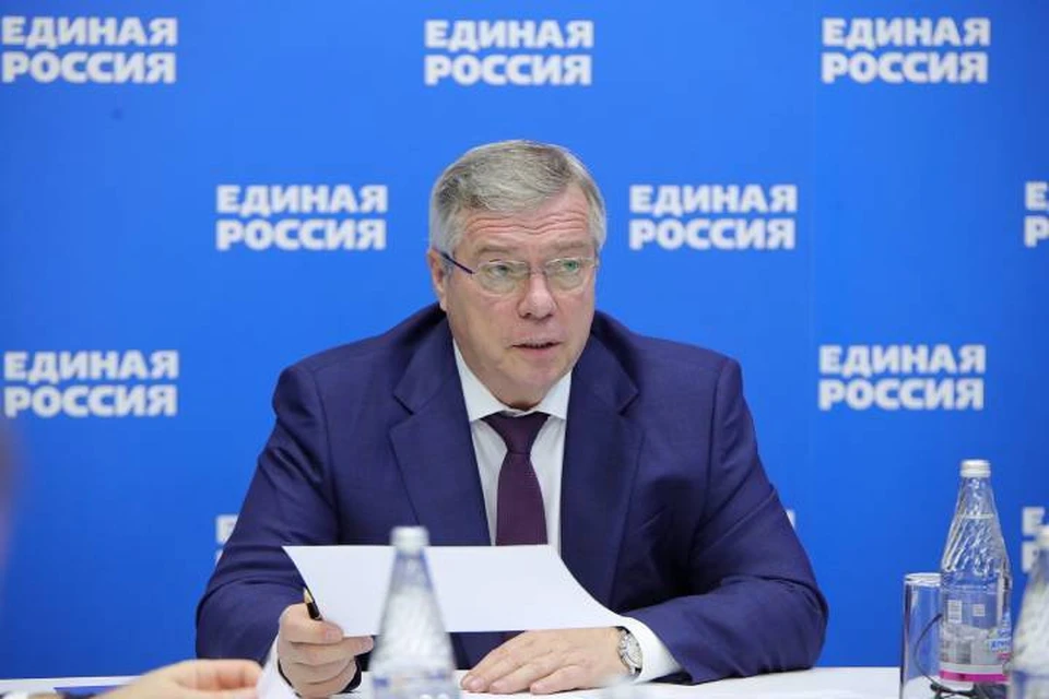 Василий Голубев озвучил промежуточные итоги экономического развития донского края. Фото: пресс-служба правительства РО