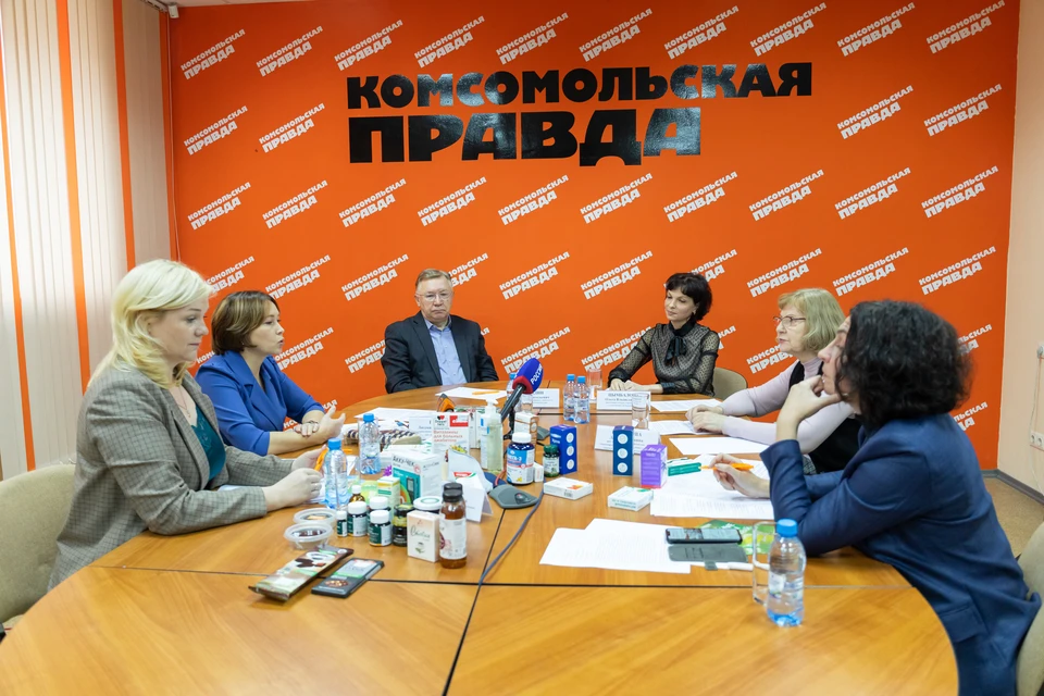 Круглый стол к Всемирному дню борьбы с диабетом в пресс-центре "Комсомольской правды"