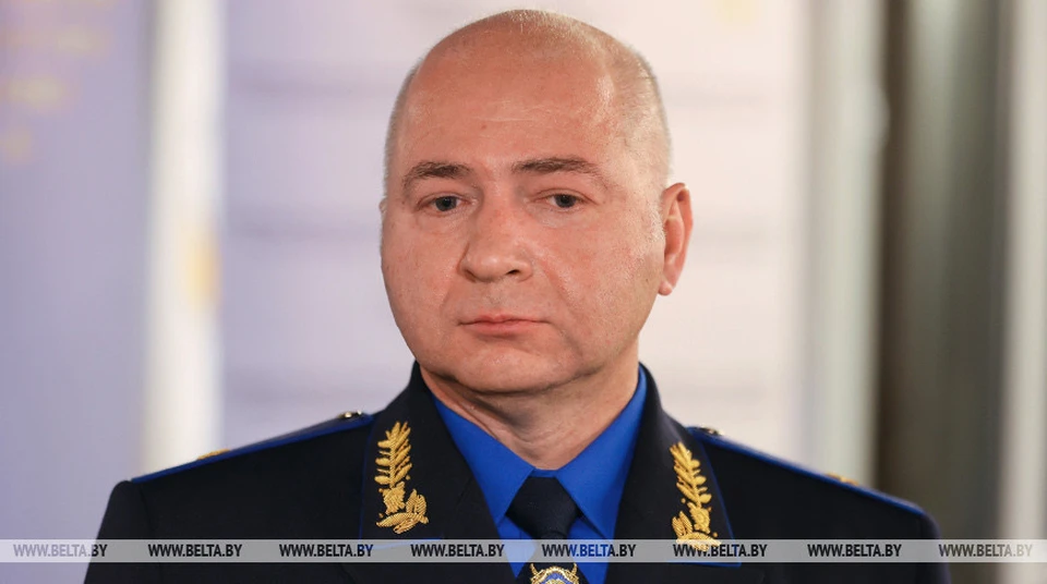 Глава СК Беларуси рассказал о деятельности возглавляемой им структуры. Фото: БелТА.