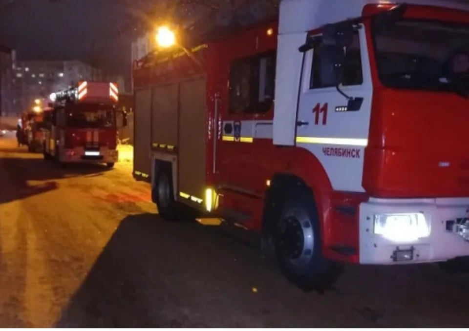 Пожарные ликвидировали горение быстро. Фото: пресс-служба ГУ МЧС России по Челябинской области