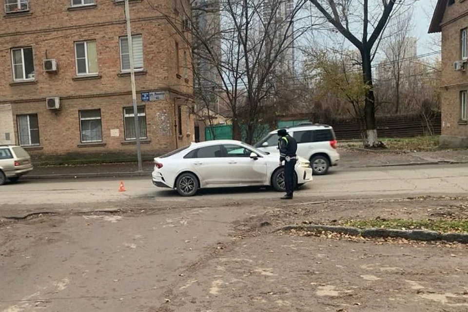 Несчастный случай произошел на проспекте Ленина. Фото: отдел пропаганды УГИБДД