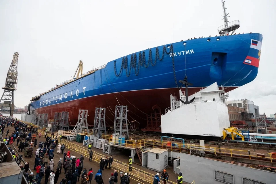 "Северсталь" поставила 15 тыс тонн продукции для самого мощного атомного ледокола в мире