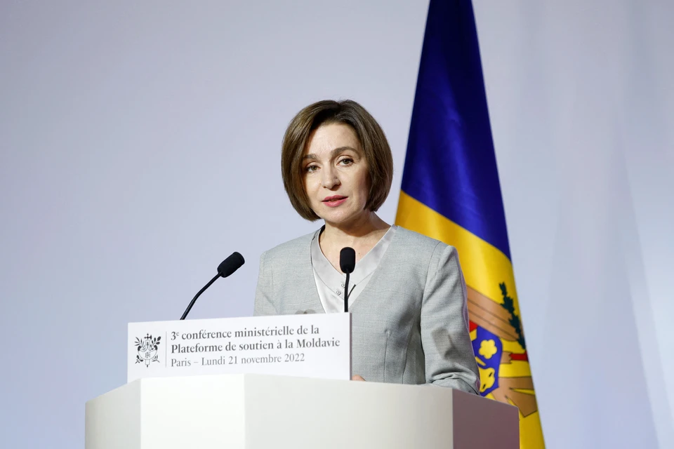 Президент Молдавии Санду обвинила Россию в погружении страны в темноту