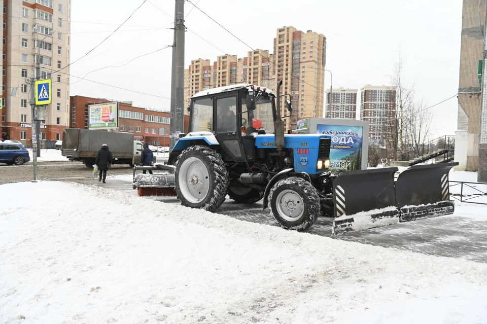 В Петербурге не используют реагенты для борьбы со снегом.