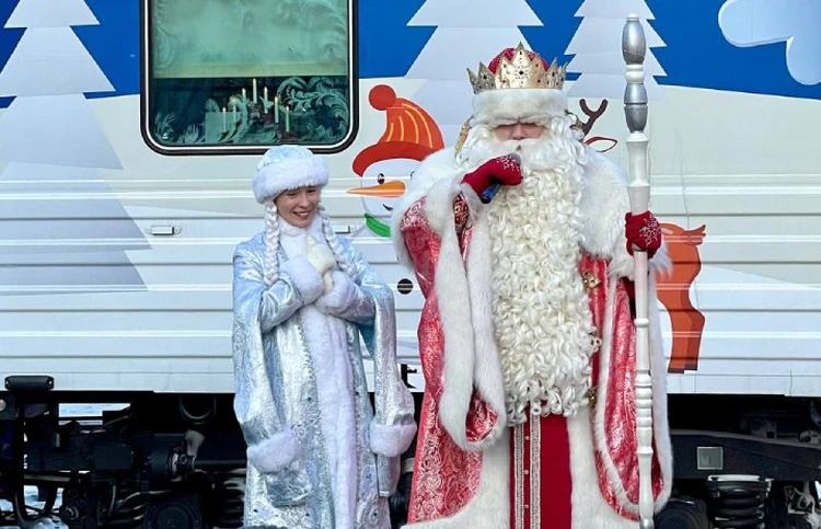 Праздник к нам приходит: Как встречали поезд Деда Мороза в Нижнем Новгороде