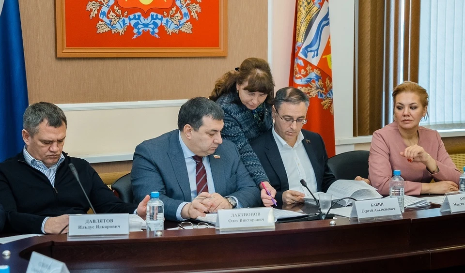 Депутаты скорректируют областной бюджет. Фото - пресс-служба ЗС Оренбургской области