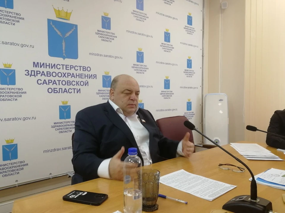 Олег Костин на брифинге 8 декабря