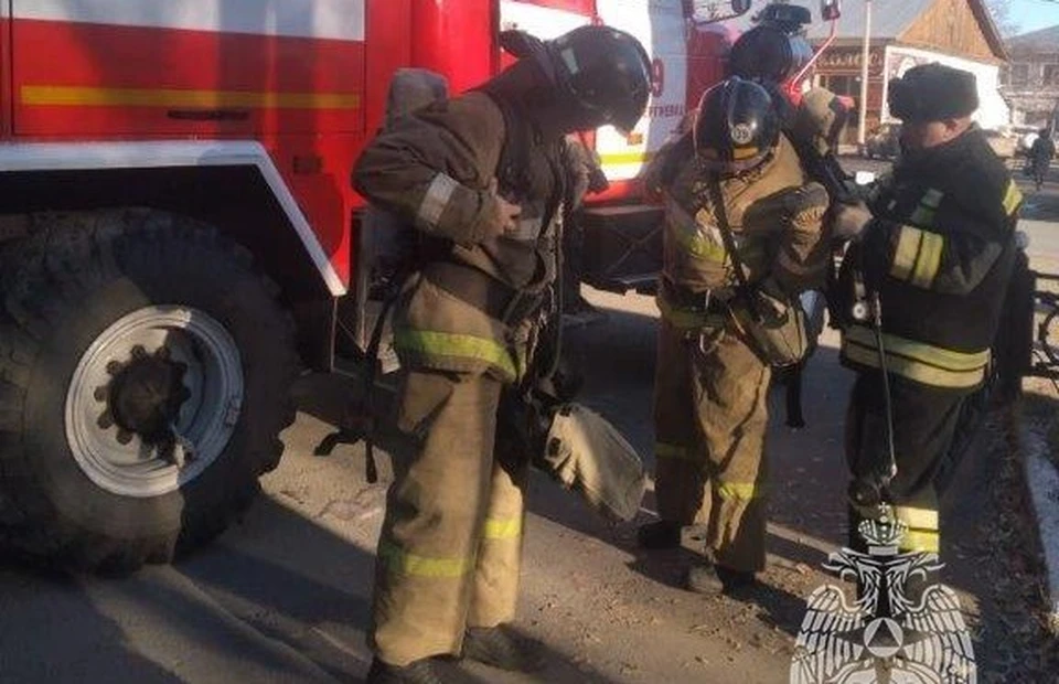 Причина пожара — неосторожность при курении