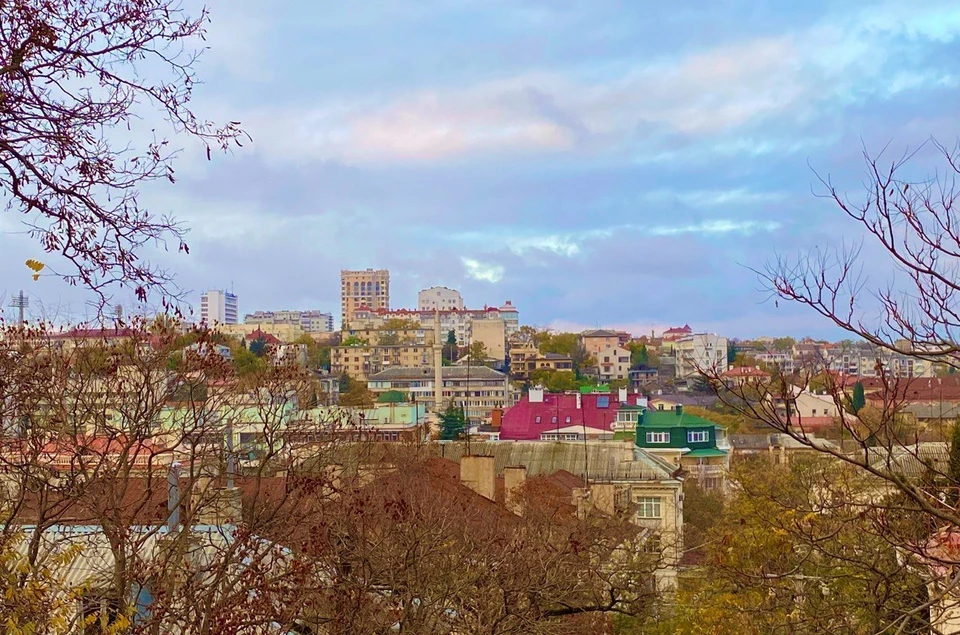 Небо затянут облака