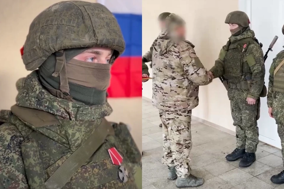 Новосибирские мобилизованные бойцы уничтожили танк противника на СВО. Фото: Минобороны РФ.