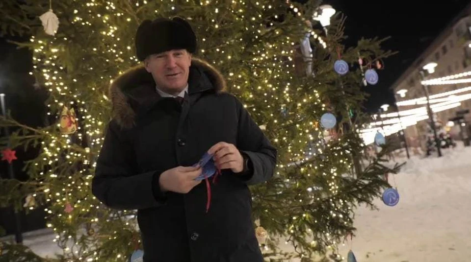 В Тюмени есть ёлка желаний.