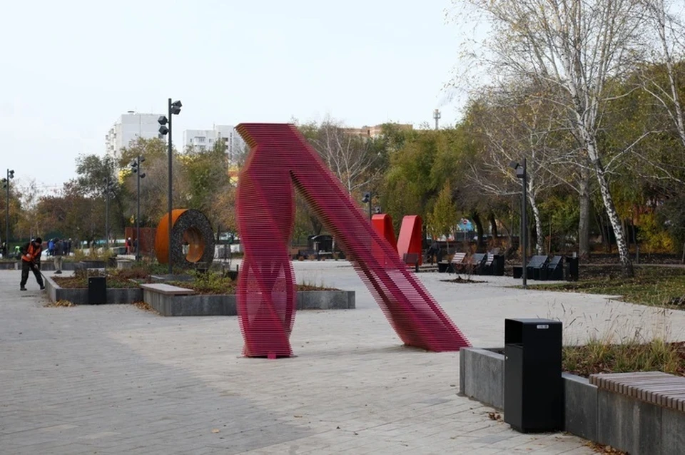 В 2022 году общественное пространство преобразили со стороны улицы Ново-Вокзальной
