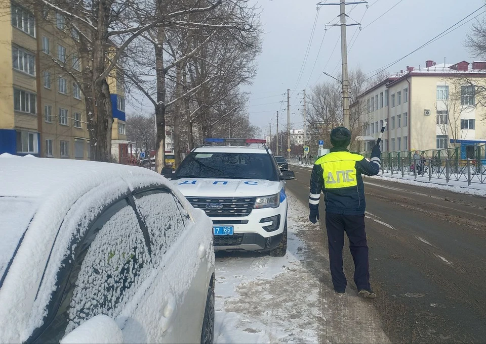 Фото: УГИБДД по Сахалинской области