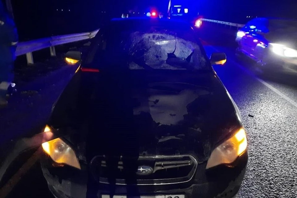 Пешеход скончался на месте ДТП Фото: пресс-служба УГИБДД ГУ МВД РФ по Краснодарскому краю