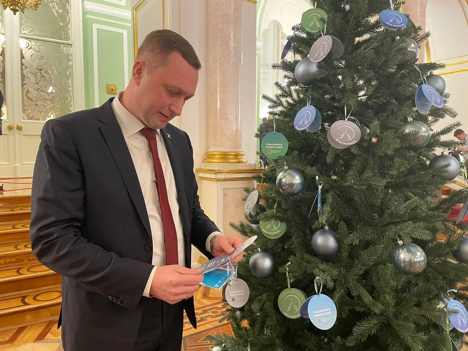 Роман Бусаргин на Елке в Кремле