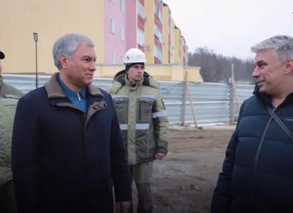 Вячеслав Володин в Шиханах