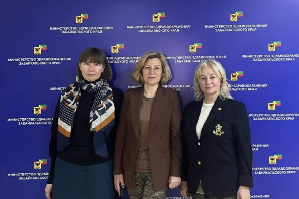 Специалисты иркутского центра проблем здоровья семьи посетили минздрав Забайкалья. Фото: пресс-служба министерства здравоохранения Забайкальского края