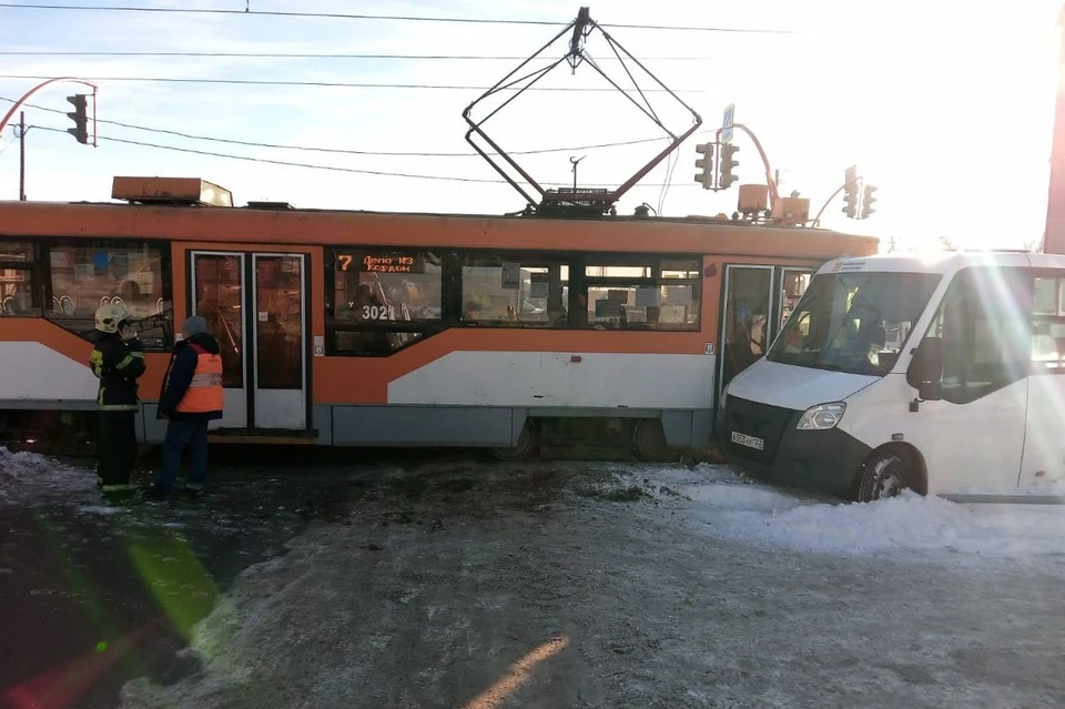 На месте аварии