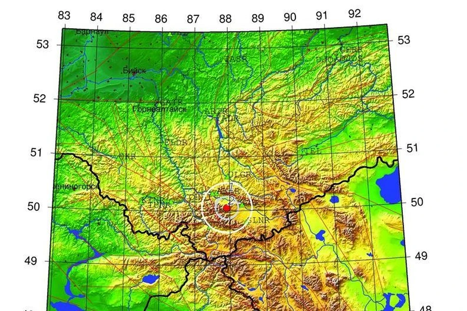 Землетрясение в республике алтай сегодня 2023