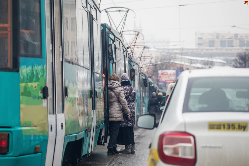 Ледяной дождь сал причиной остановки общественного транспорта в Минске 9 января. Фото: архив «КП»