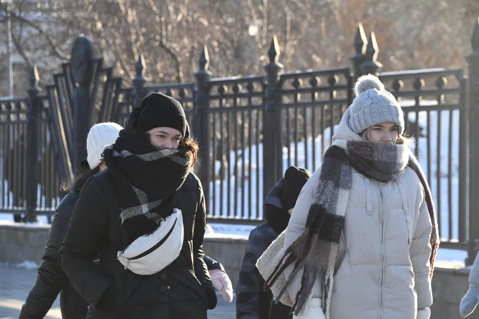 В Ульяновской области 12 января по-прежнему аномально холодно, сохраняется «оранжевый» уровень опасности