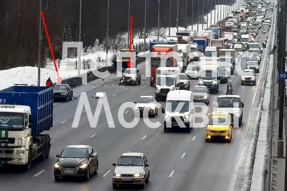 Власти Подмосковья сообщили о перекрытиях на трех федеральных трассах