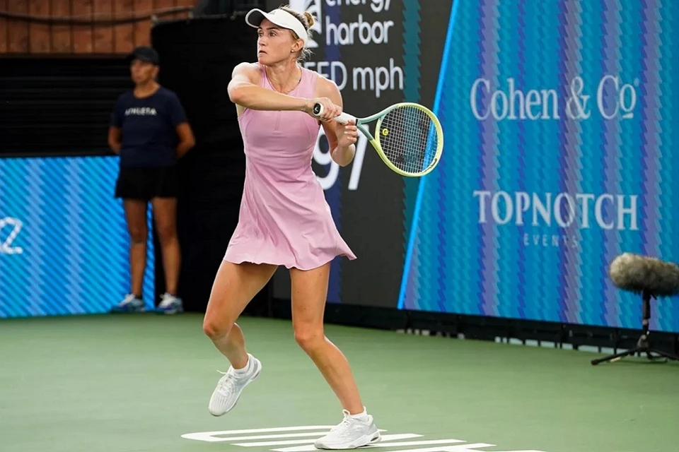Белорусская теннисистка Александра Саснович. Фото: WTA