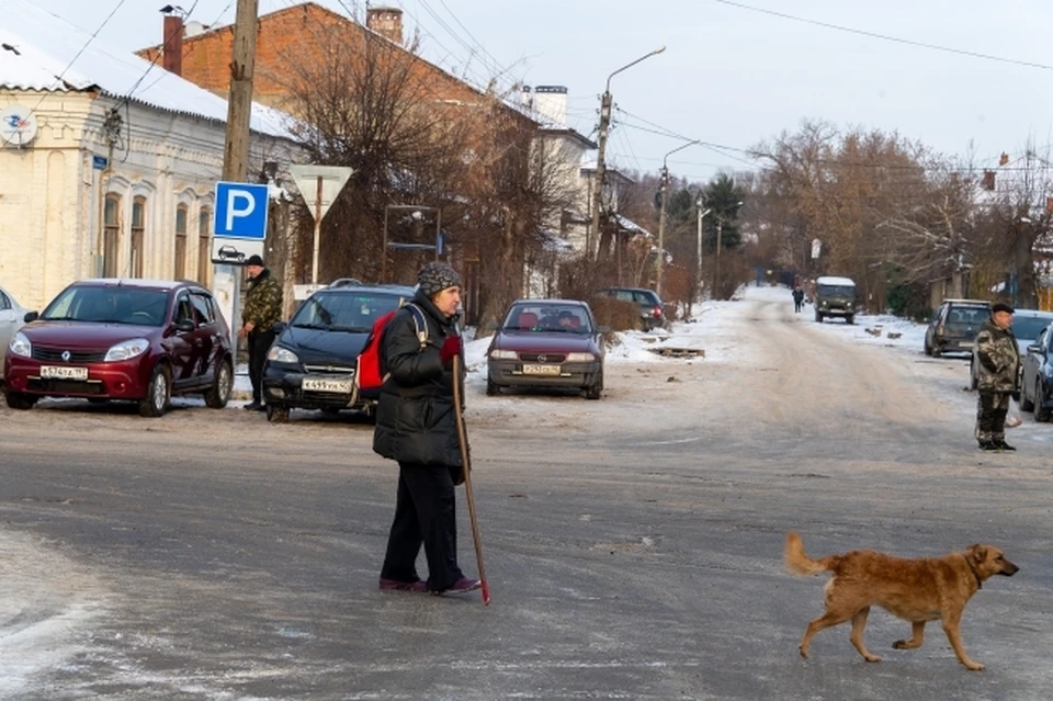 Сейчас на улицах города скользко