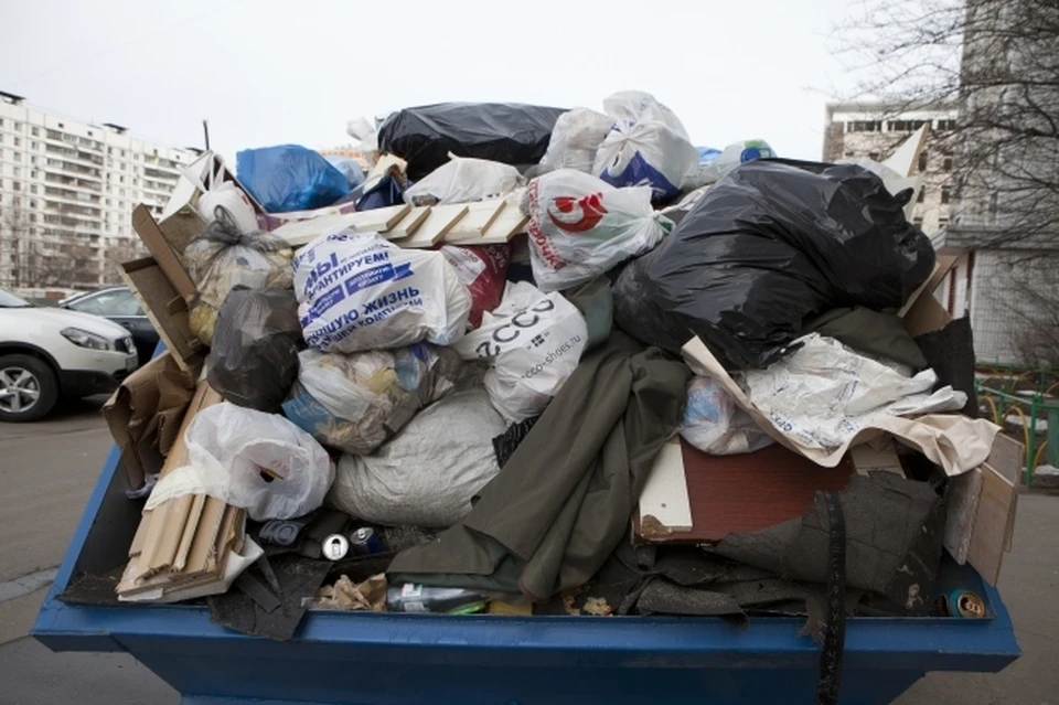 За семь дней симферопольцы выбросили 697 тонн мусора