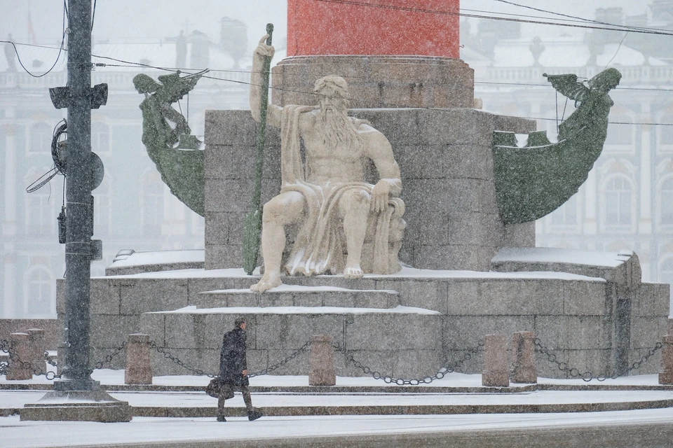 Снежная погода будет в Петербурге 23 января